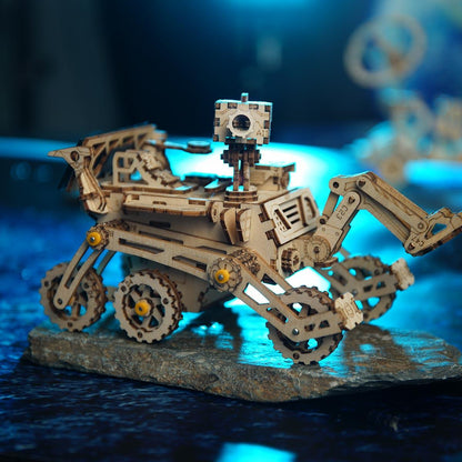 Puzzloria™ | Harbinger Rover - Solar-Powered Mars Exploration Model Kit - Puzzloria
