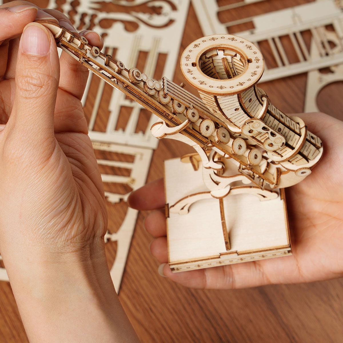 Puzzloria™ | Melodic Symphony - Wooden Puzzle Kit - Puzzloria