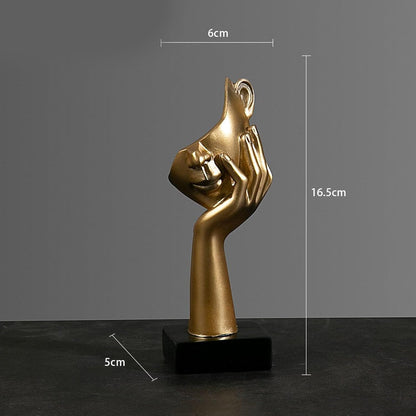 modern face sculpture decor statement art piece for entryway console table eclectic interior styling – STATUE_G_1, STATUE_G_2, STATUE_G_3, STATUE_G_4, STATUE_G_5, STATUE_B_1, STATUE_B_2, STATUE_B_3, STATUE_B_4, STATUE_B_5, STATUE_W_1, STATUE_W_2, STATUE_W_3, STATUE_W_4, STATUE_W_5
