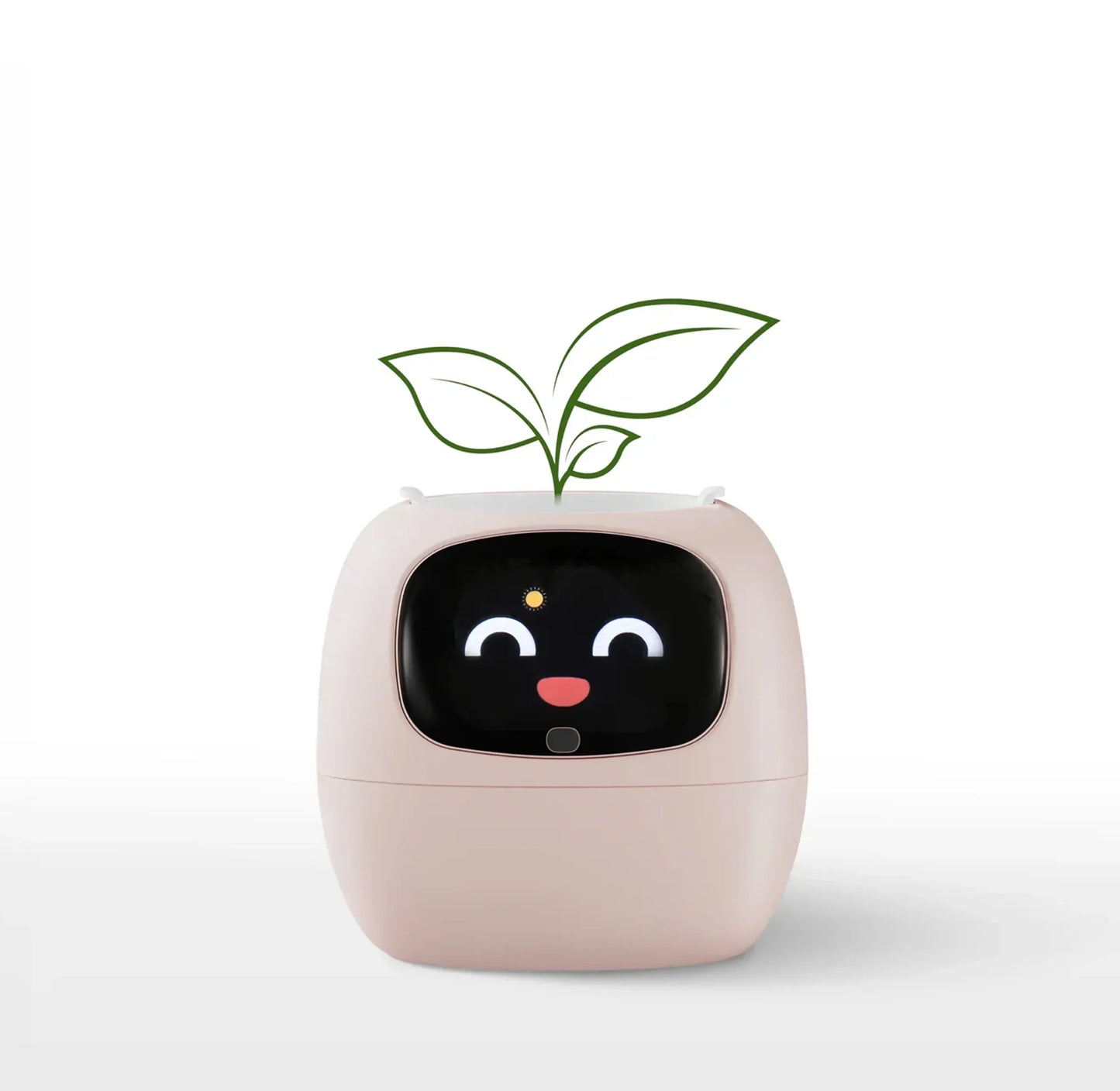 wifi connected plant pot with automatic watering system stem gadget for home office and bedroom shelf decor – Yellow, Green, Pink, Purple, White