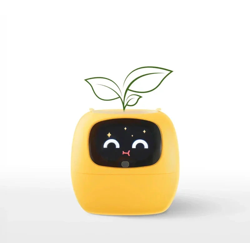 indoor smart planter with built-in water reservoir wifi tuya app integration plant care notifications – Yellow, Green, Pink, Purple, White