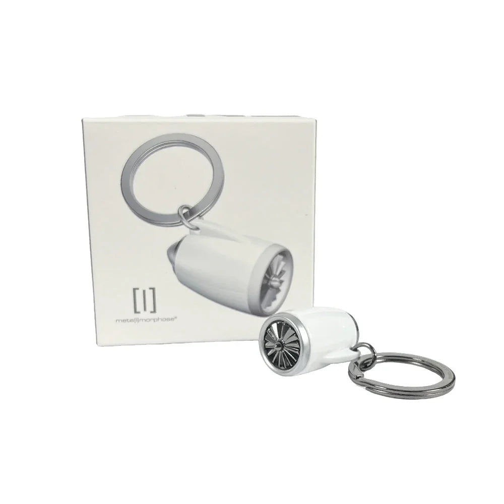 aviation gift box keychain jet engine model with branded carry case christmas secret santa gift for atc pilots