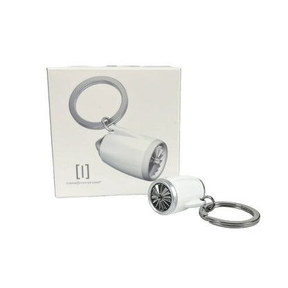 aviation gift box keychain jet engine model with branded carry case christmas secret santa gift for atc pilots
