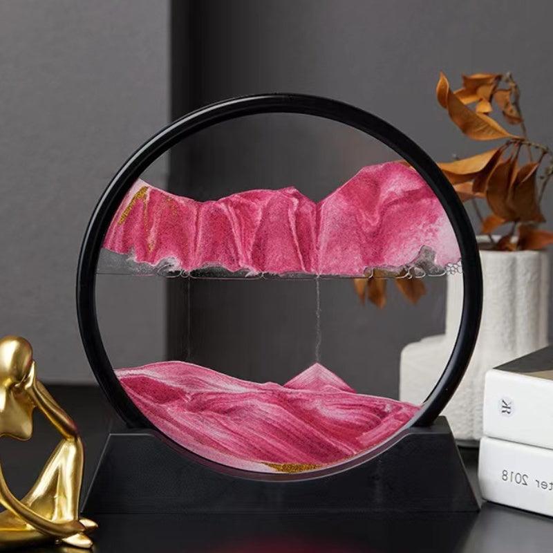 Puzzloria™ | Tranquility Flow - 3D Rotating Sand Art - Puzzloria