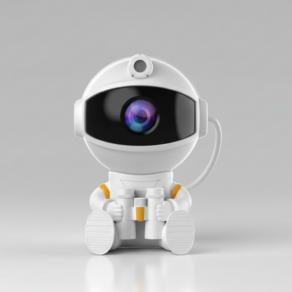 Puzzloria Astronaut Star Projector Galaxy Night Light with Nebula Effects and Remote Control