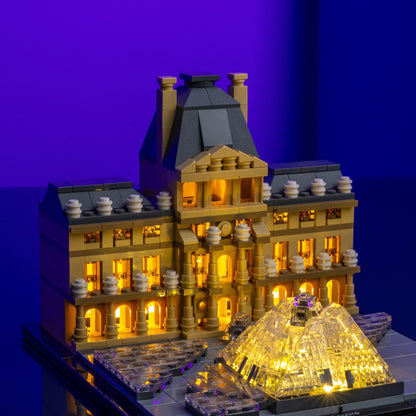 Building LEGO LED upgrade pack with multiple coordinated kits for building build collection display