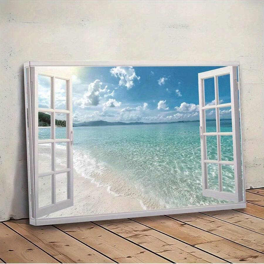 beach aesthetic wall art tropical canvas print decor - 1778357090034_276, 1778357090034_963, 1778357090034_555, 1778357090034_206