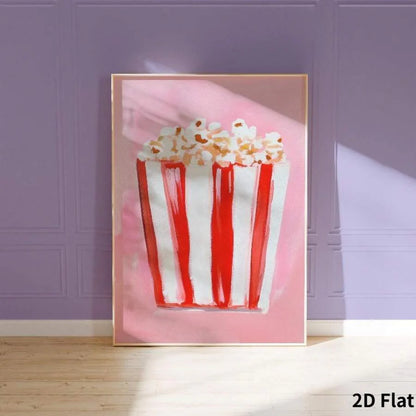 pink dopamine wall art food themed canvas print decor - 1778357116440_640, 1778357116439_419, 1778357116440_357, 1778357116440_916