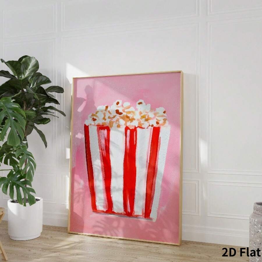 dopamine decor pink food art kitchen wall poster - 1778357116440_640, 1778357116439_419, 1778357116440_357, 1778357116440_916