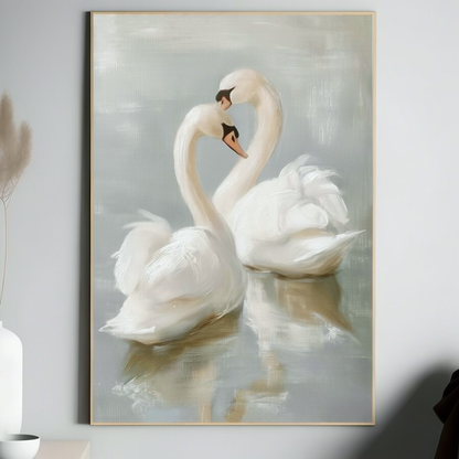 vintage swan print bedroom wall art classic farmhouse - 1778357108478_510, 1778357108478_476, 1778357108478_659, 1778357108478_210