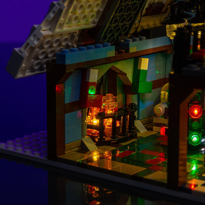 bundle of LEGO light kits for christmas themed models adult builders display piece gift idea