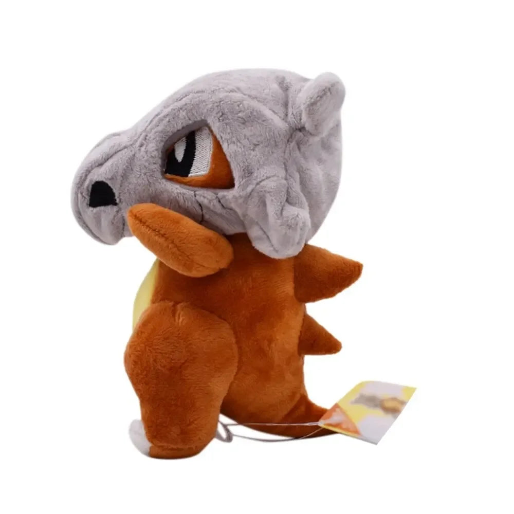 pokemon plush gift for a birthday or christmas stocking, cubone soft toy present for nostalgic trainers