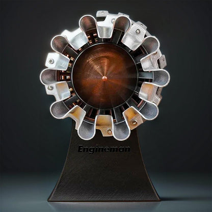 Puzzloria™ | DIY 1/20 Scale TR900 Aircraft Turbofan Engine Model Kit 150+PCS - Puzzloria