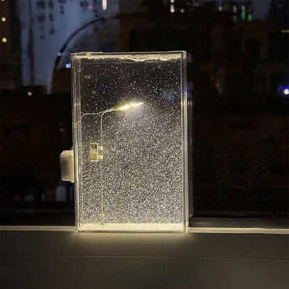 Puzzloria™ | Enchanting DIY Street Light Snow Simulation - Puzzloria