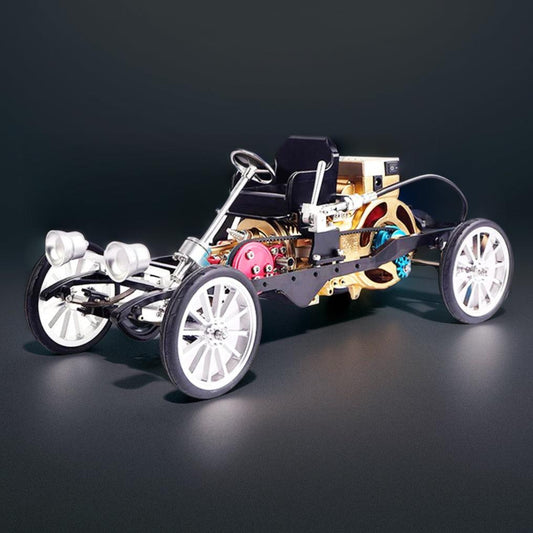 Puzzloria™ | Teching Car Engine Assembly Kit Single Cylinder Car Building Kit Toy Gift for Adult - Puzzloria