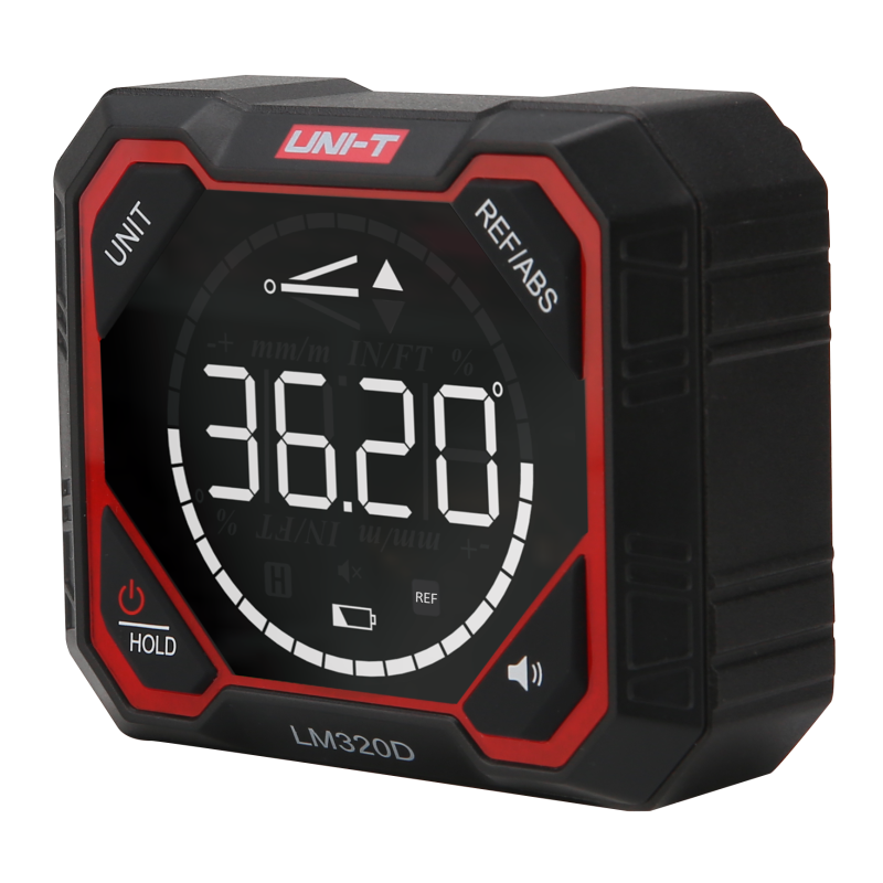 LM320D LM320E LM320F digital inclinometer magnetic angle finder with HD display
