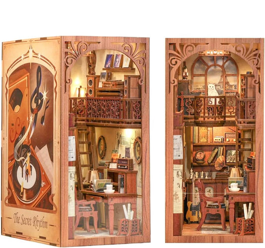 Puzzloria | Diy Book Nook Shelf - The Secret Rhythm - Official Product