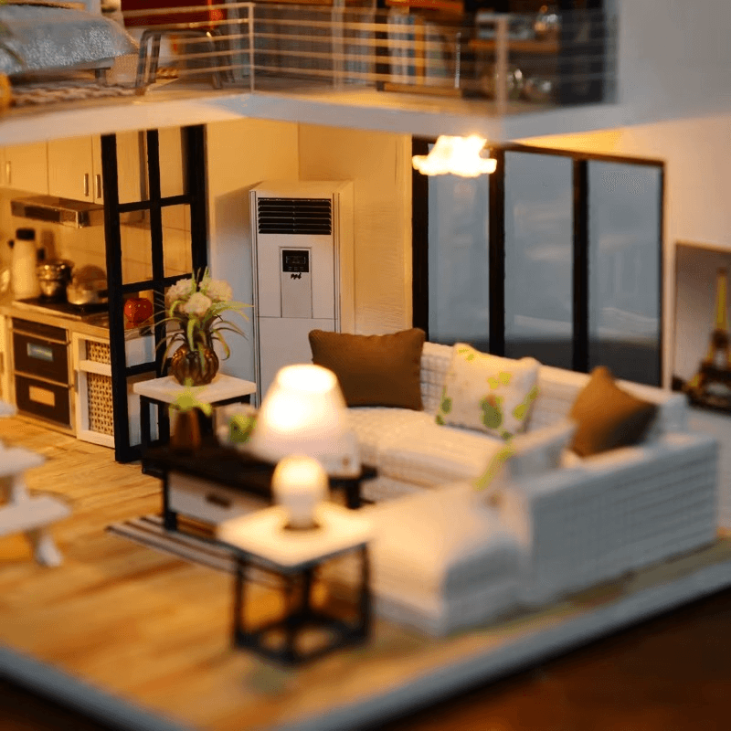Puzzloria™ | DIY Dollhouse Kit (Enchanted Cottage) - Puzzloria