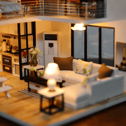 Puzzloria™ | DIY Dollhouse Kit (Enchanted Cottage) - Puzzloria
