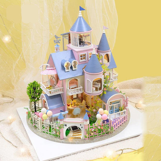 Puzzloria™ | DIY Dollhouse Kit (Fairy Castle) - Puzzloria