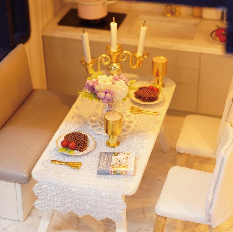 Puzzloria™ | DIY Dollhouse Kit (Time Apartment) - Puzzloria