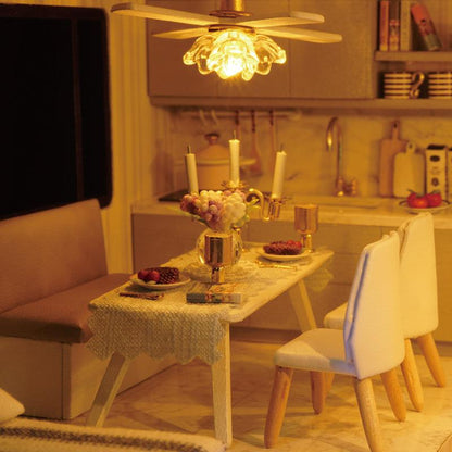 Puzzloria™ | DIY Dollhouse Kit (Time Apartment) - Puzzloria
