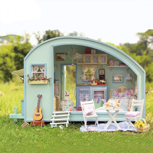 Puzzloria™ | DIY Dollhouse Kit (Time Journey) - Puzzloria
