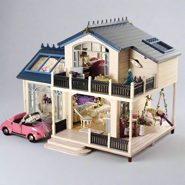 PROVENCE LAVENDER Dollhouse Miniature DIY House Toy DIY House