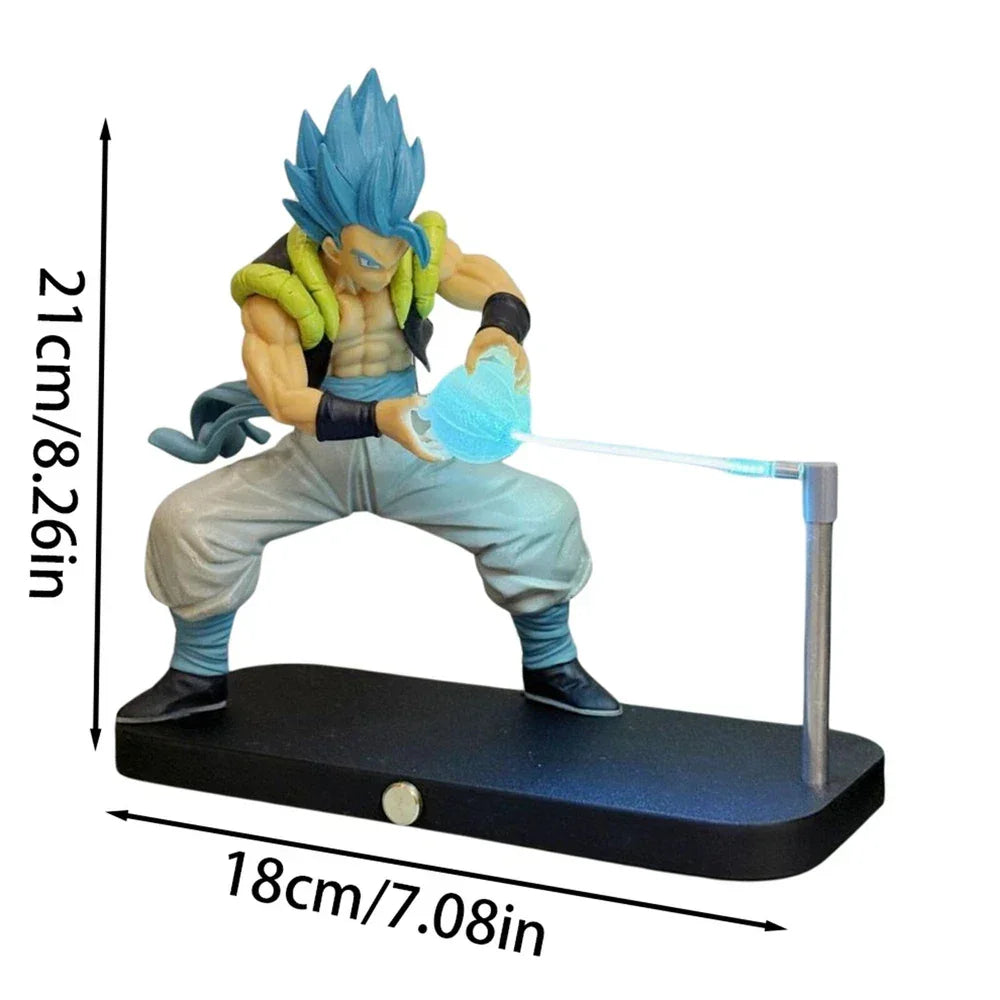 gogeta lamp magnetic levitation anime collectible figure with touch led lighting for office desk decor