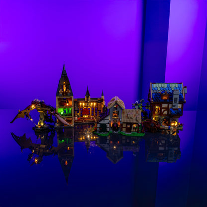 Fantasy LEGO light kit starter pack bundle with multiple LED kits for fantasy themed builds