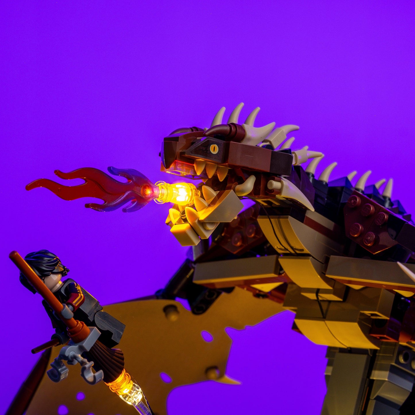 LED lighting bundle for Fantasy LEGO sets with USB and battery powered tool-free install for collectors