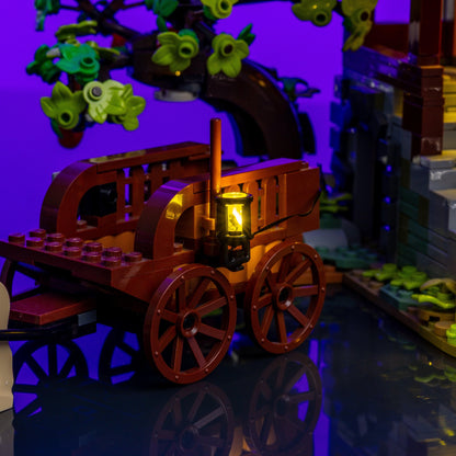 bundle of LEGO light kits for fantasy themed models adult builders display piece gift idea