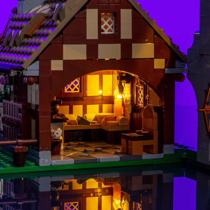 light kit bundle for Fantasy LEGO sets transforms finished builds into illuminated glowing display models