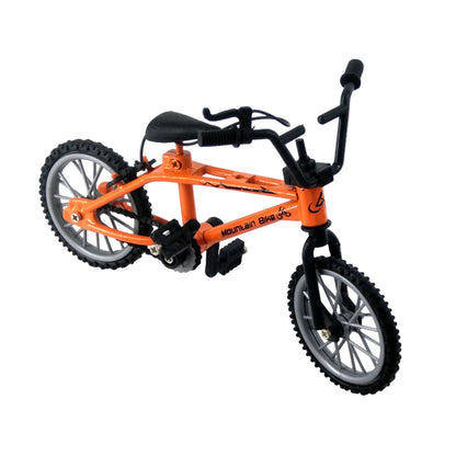 mini bmx bike collectible diecast frame fidget desk toy bike shop gift cyclist riders stocking stuffer – Orange, Black, Blue