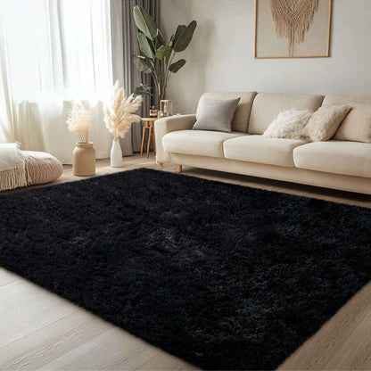 Scandinavian shag area rug plush fluffy soft high pile carpet for bedroom — SKU_1764527736109_722, SKU_1764527736109_28, SKU_1764527736109_625