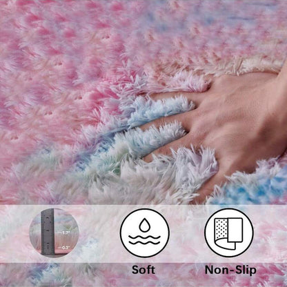 home office shag rug plush fluffy soft high pile carpet for desk area cozy — 1764527736109_3, 1764527736109_4, 1764527736109_5