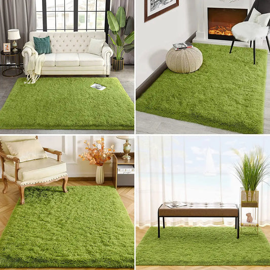 plush shag area rug 1.77 inch high pile fluffy carpet bedroom living room — SKU_1764527736109_996, SKU_1764527736109_950, SKU_1764527736109_719