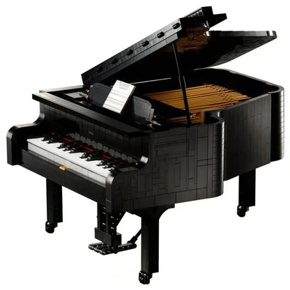 miniature grand piano brick model adult builder gift music lover