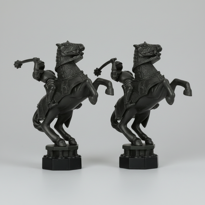 Harry Potter Wizard Chess Set 32 pieces Philosopher's Stone Final Challenge replica with folding board and storage bags