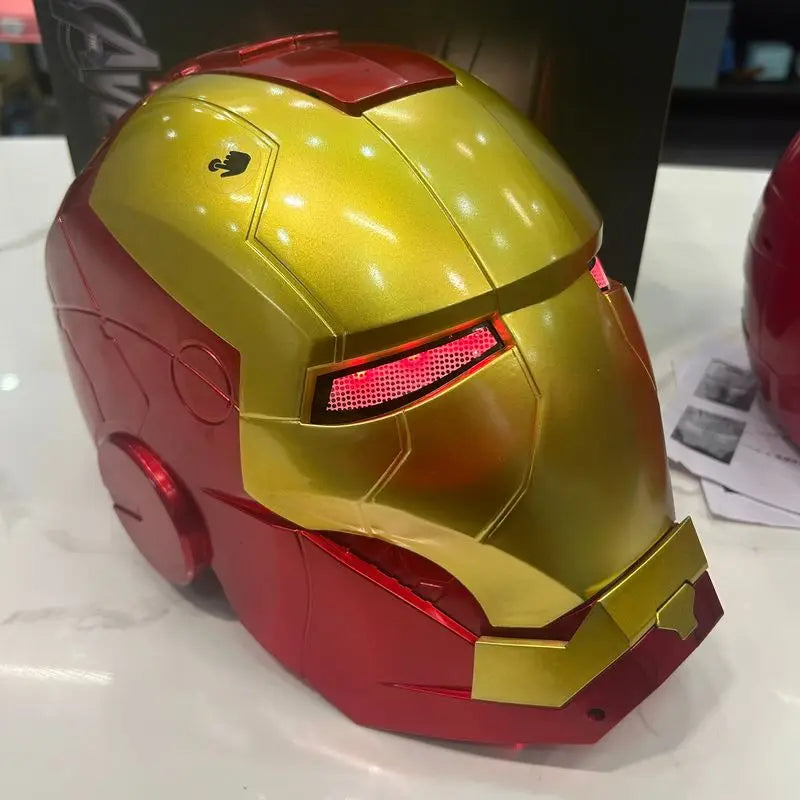 iron man cosplay helmet MK5 HeroSlash Durable construction ideal for cosplay Avengers Marvel Legends Gear Life