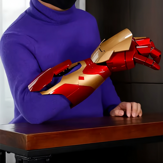 iron man mark 42 wearable arm worn desk casual lifestyle cosplay led costume marvel adult fan Right Arm, Left Arm