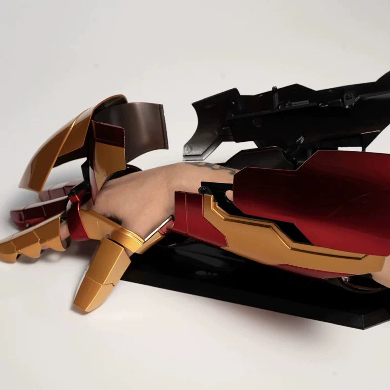 iron man mark 42 wearable arm worn reveal cosplay led costume marvel collector adult convention prop Right Arm, Left Arm