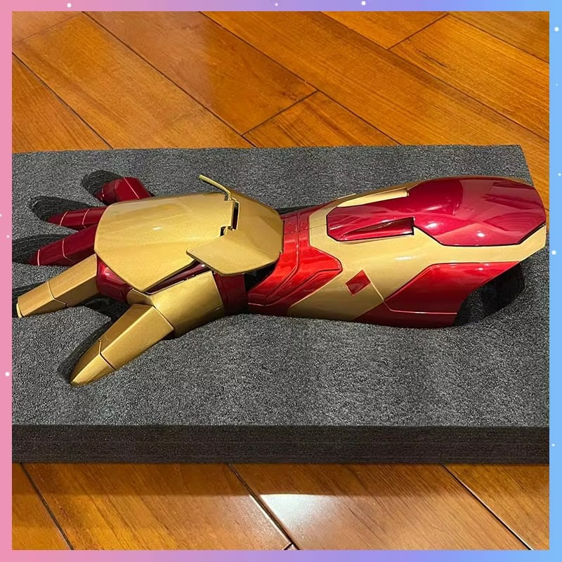 iron man mark 42 arm wearable cosplay led laser foam packaging premium replica marvel collectible Right Arm, Left Arm