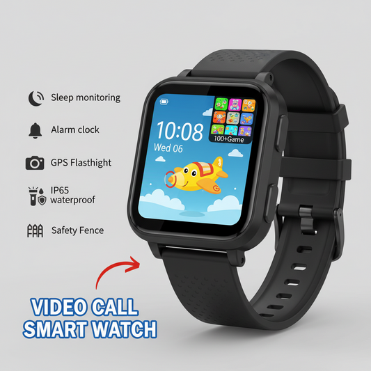 kids game smart watch with 18 arcade games and touchscreen camera cool birthday gift for boys who love gadgets Pink, Black, Blue, Purple