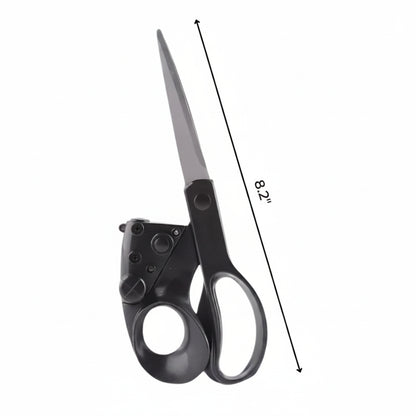 Measurement for laser Cutting Scissors: Designed for Perfect Straight Lines, Enhancing Precision in Quilting, Sewing & Arts