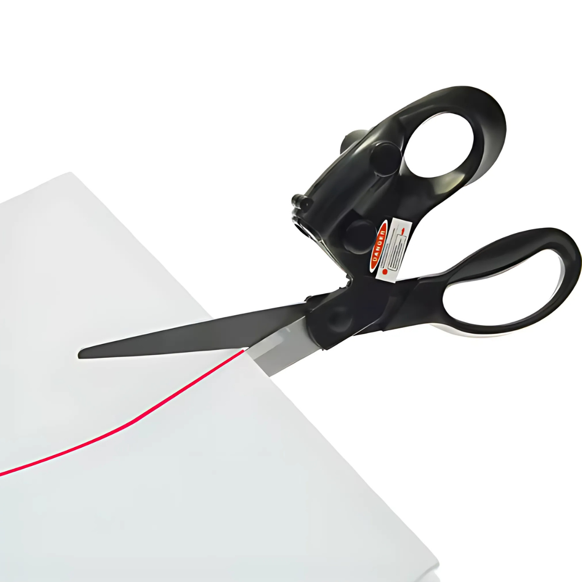 Smart Laser Scissors: Your Go-To for Accurate Straight Line Cutting in Sewing, Cardmaking & All Creative Projects 