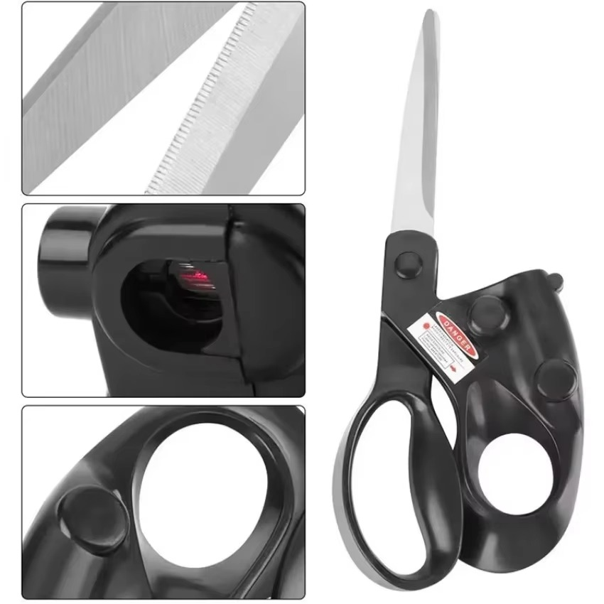 Battery Powered Laser Guided Fabric Shears: Essential Tool for Accurate, Stress-Free Cutting in All Your Creative Endeavors