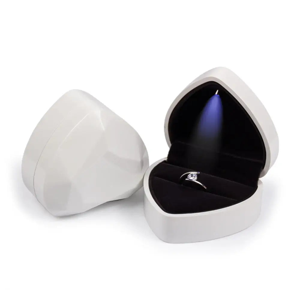 Diamond ring box with LED light, jewelry presentation case for engagement and wedding day display — SKU_1753396775678_207 SKU_1753396775678_571 SKU_1753396775678_896 SKU_1753396775678_445 SKU_1753396775678_61 SKU_1753396775678_655 SKU_1753396775678_396 SKU_1753396775678_605 SKU_1753396775678_170 SKU_1753396775678_273 SKU_1753396775678_199 SKU_1753396775678_952