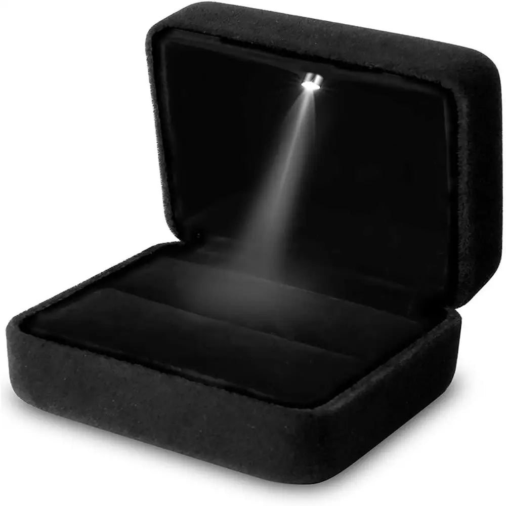 Black LED ring box velvet, engagement proposal case with automatic light for surprise gift moments — SKU_1753396775678_445 SKU_1753396775678_61 SKU_1753396775678_655 SKU_1753396775678_396 SKU_1753396775678_605 SKU_1753396775678_170 SKU_1753396775678_273 SKU_1753396775678_199 SKU_1753396775678_952 SKU_1753396775678_854 SKU_1753396775678_283 SKU_1753396775678_638