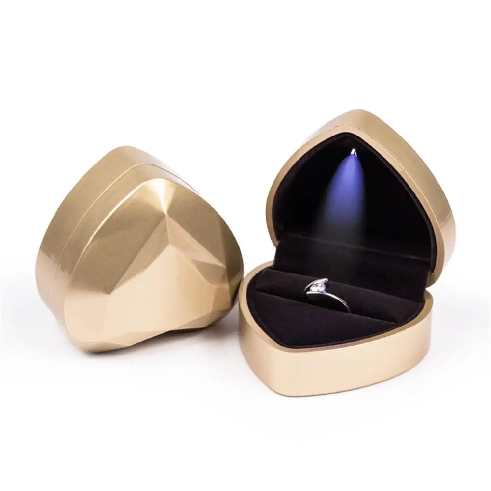 Octagonal LED ring box with gold trim, formal engagement presentation case for the proposal moment — SKU_1753396775678_18 SKU_1753396775678_387 SKU_1753396775678_680 SKU_1753396775678_113 SKU_1753396775678_589 SKU_1753396775678_207 SKU_1753396775678_571 SKU_1753396775678_896 SKU_1753396775678_445 SKU_1753396775678_61 SKU_1753396775678_655 SKU_1753396775678_396